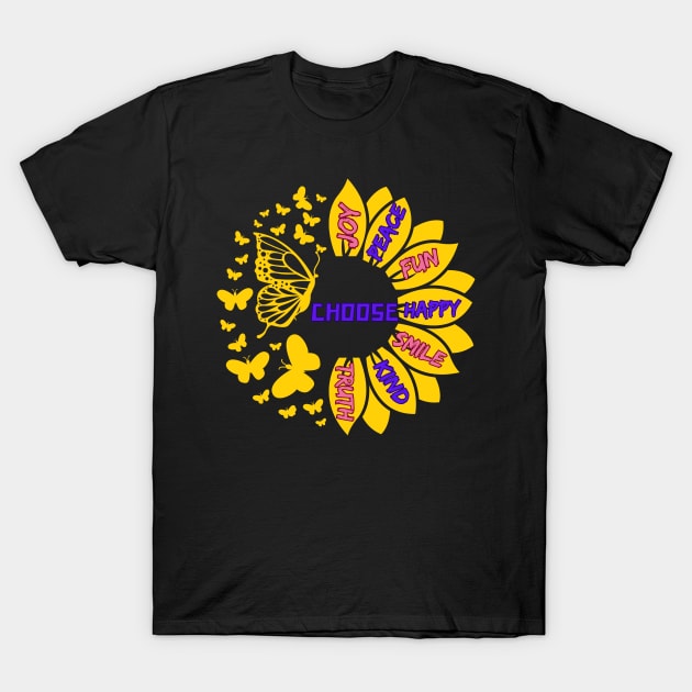 Wisdom wheel of choices T-Shirt by BOUTIQUE MINDFUL 